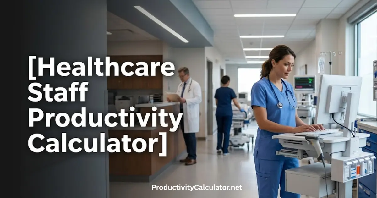 Healthcare Staff Productivity Calculator