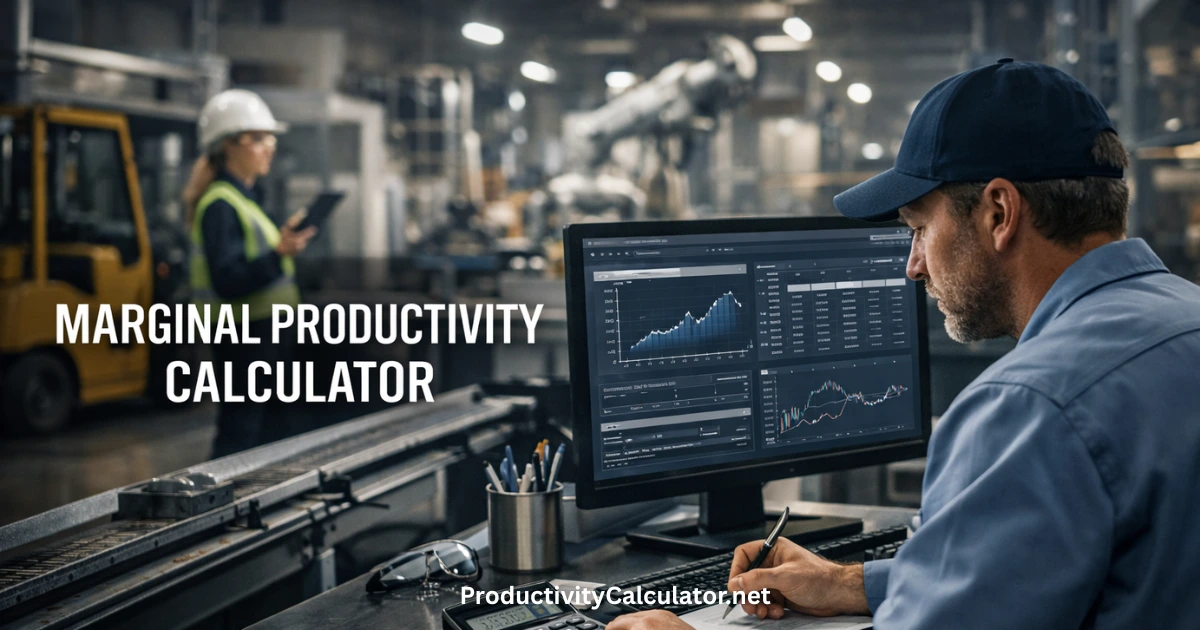 Marginal Productivity Calculator