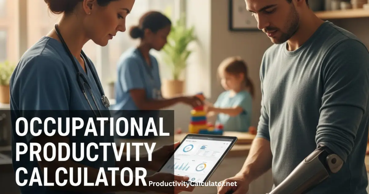 Occupational Therapy Productivity Calculator